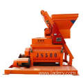 Twin-Shaft JS500 Concrete Mixer